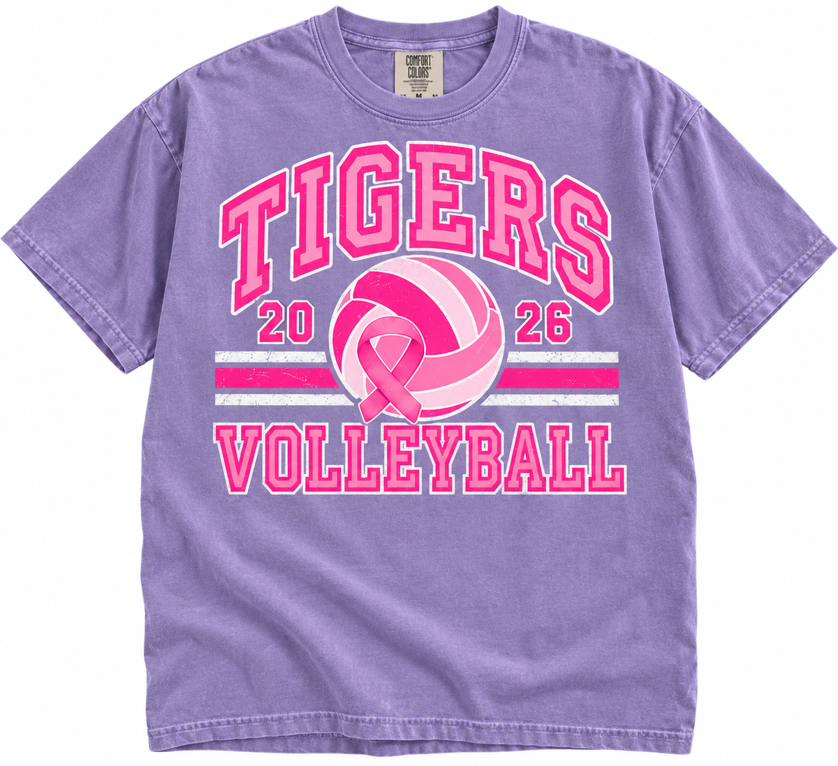 Kennard Volleyball Pink Out Tee