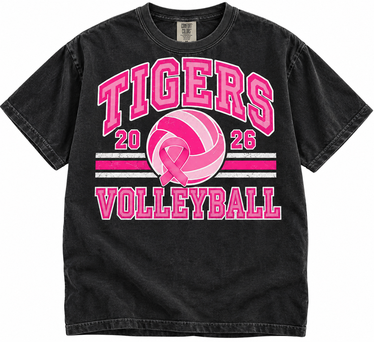 Kennard Volleyball Pink Out Tee