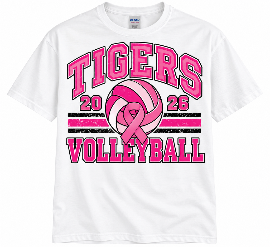 Kennard Volleyball Pink Out Tee