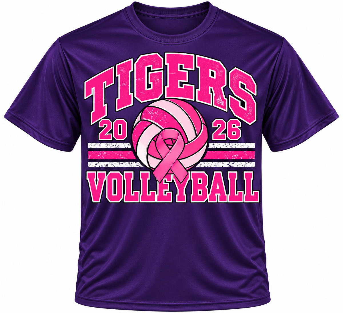 Kennard Volleyball Pink Out Tee