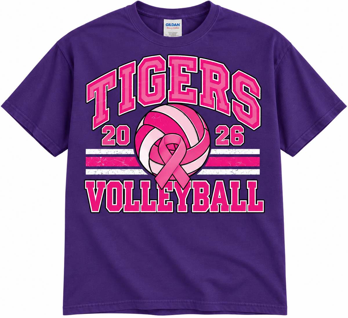 Kennard Volleyball Pink Out Tee