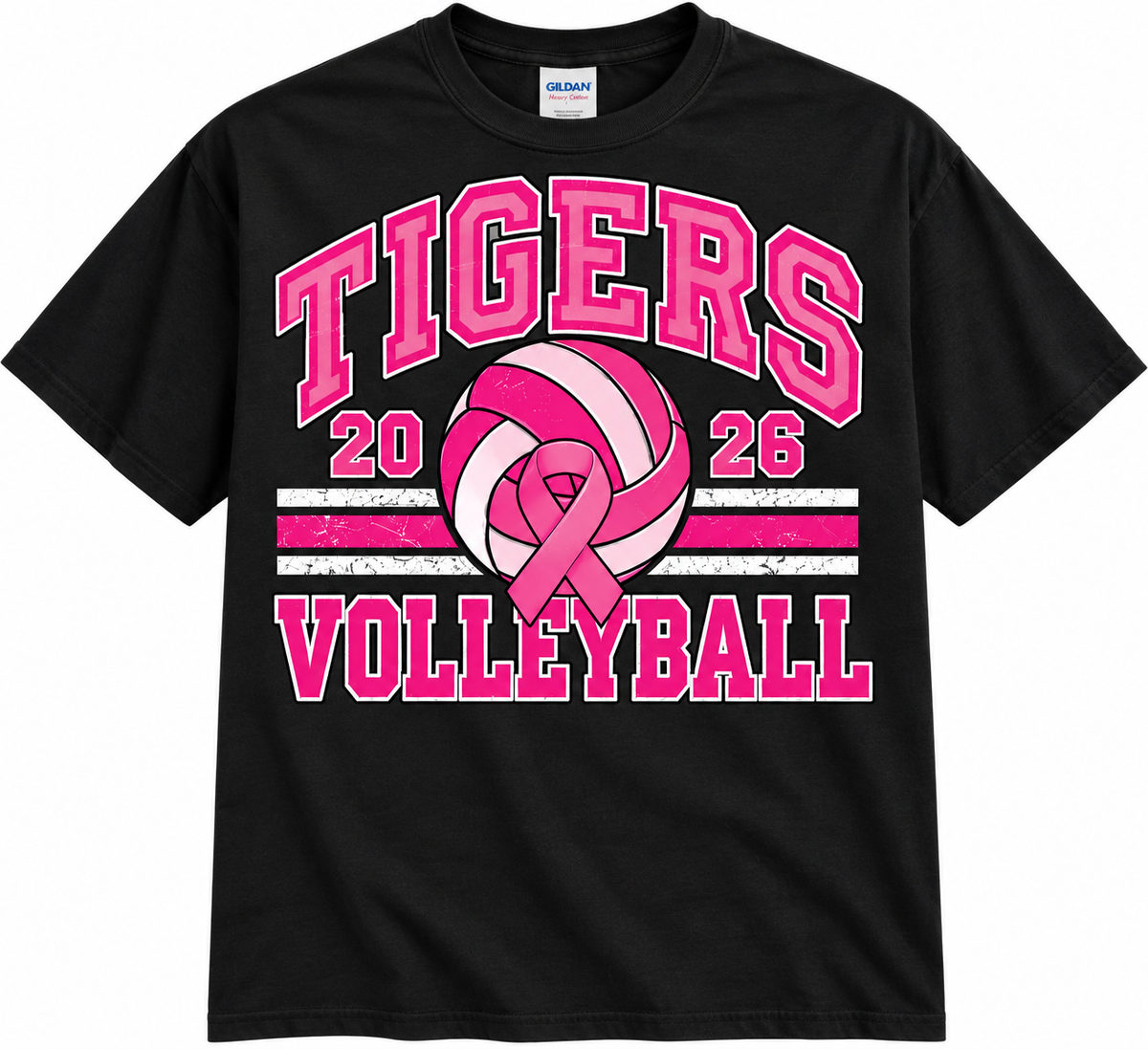 Kennard Volleyball Pink Out Tee