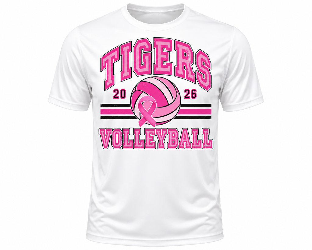 Kennard Volleyball Pink Out Tee