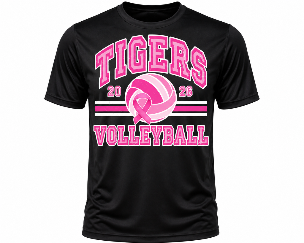 Kennard Volleyball Pink Out Tee