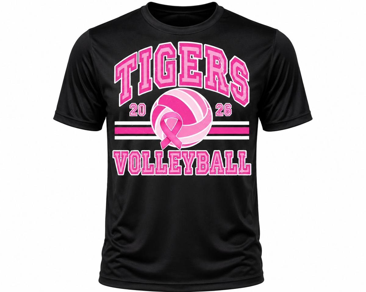 Kennard Volleyball Pink Out Tee